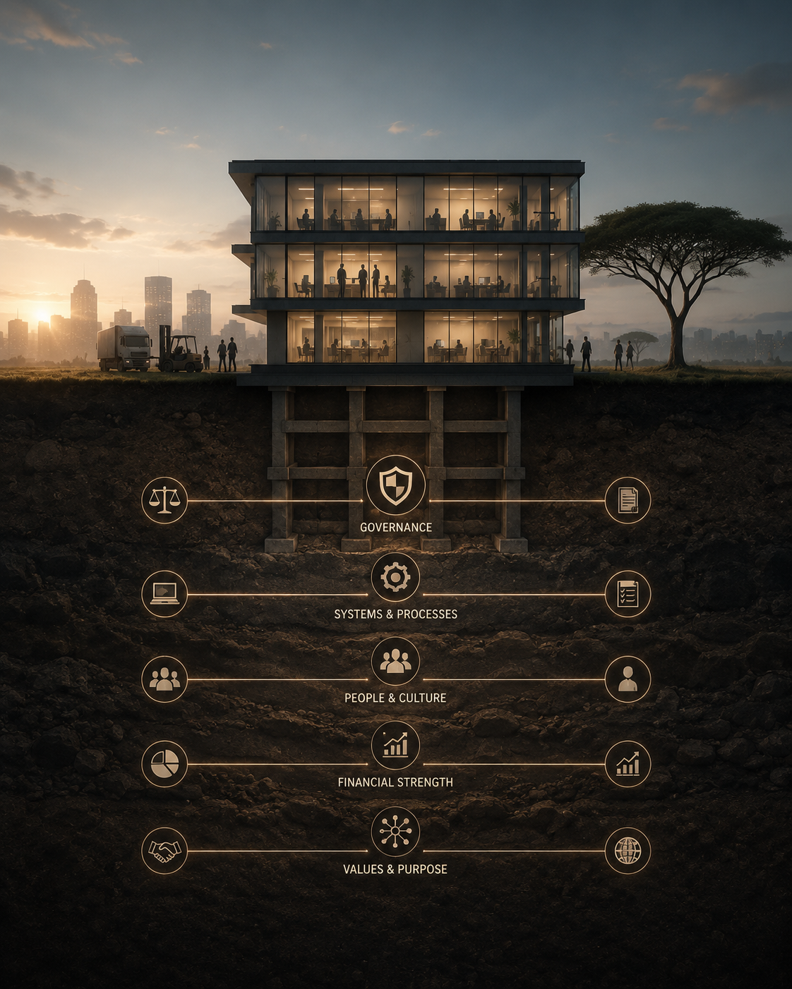 Building Institutions, Not Just Businesses – Focus on Africa